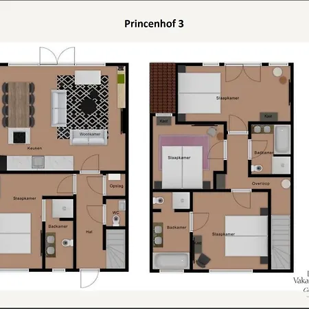 Vakantiewoning De Princenhof * De Cocksdorp (Texel)